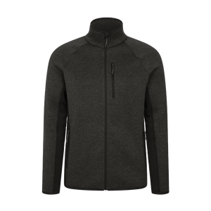 Chaqueta de Forro Polar Unisex OEM ODM para Invierno, con Calefacción, de Secado Rápido, Poliéster y Spandex, para Exteriores, con Cierre Completo, Cuello Alto y Logotipo Frontal - Product Image 1