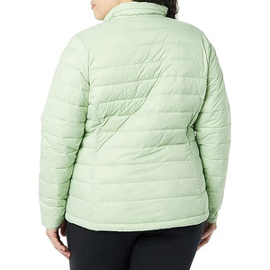 Hot Selling Customized Women <b>Winter</b> Waterproof Gilet Puffer <b>Coat</b> Down Bubble <b>Coat</b> Patchwork <b>Thick</b> Cropped Puffer Jackets - Product Image 4