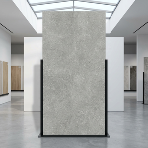 Herican Grande dalle de pierre frittée extérieure 160x320cm Carreaux Finition soyeuse grise mate pour sols et murs de luxe - Product Image 6