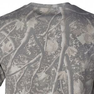 T-shirt à manches courtes pour homme en coton doux, gris clair, col rond, basique, léger, respirant, pour tous les jours, été - Product Image 4