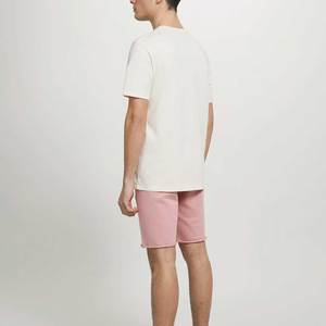 T-shirts streetwear pour hommes, logo sur le devant, tricotés, sans manches, légers, couleur unie, imprimé, 100% coton, lavables en machine - Product Image 3
