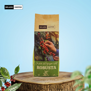 Granos de Café Robusta Natural Tostado Claro Aprobado en Holanda, 250g 1kg, Ideal para Bebidas Frías y Cold Brew - Product Image 1