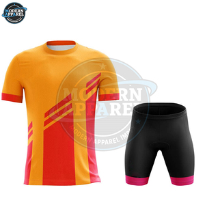 Maillots de cyclisme OEM légers, ensembles de maillots imprimés par sublimation, uniformes de cyclisme, vêtements de cyclisme pour hommes - Product Image 3