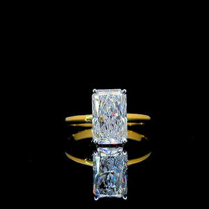 Anillo de Diamantes de Lujo para Mujer, Joyería Elegante para Fiestas, Bodas, Aniversarios y Colección de Regalos Románticos - Product Image 1