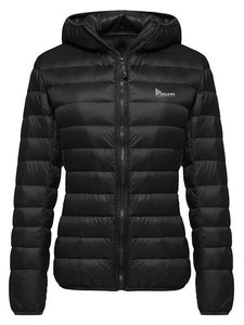 Chaqueta Acolchada Unisex con Revestimiento, 280 GSM, Impermeable, Resistente al Viento, con Capucha, Ecológica, Personalizable, Diseño Frontal Personalizable, Ropa Urbana de Primavera - Product Image 2