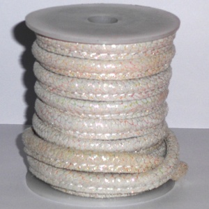 High Quality Nappa Leather Cords Stitched in Reptile Style with Waxed Finish for Bags Garments Shoes - Product Image 3