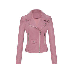Chaqueta de Motocicleta de Piel de Oveja para Mujer, Diseño Moderno, Transpirable, Precio al por Mayor, Auténtica - Product Image 1