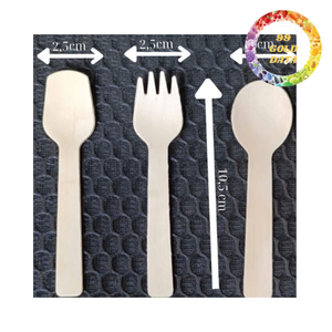 Handmade Natural Wood Country Design Disposable <b>Spoon</b> for <b>Coffee</b> Tea Dessert Kitchen Restaurant Hotel Camping Use - Product Image 2