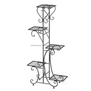 Macetero Metálico de Lujo Hecho a Mano, Diseño Moderno, Acabado Dorado, Circular, Capacidad para 14, Proveedor de Exportación Zahid Exports - Product Image 5