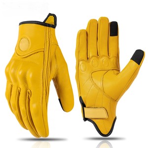 Gants de moto en cuir unisexes ATYPE, compatibles écran tactile, pour cyclisme, course, été, moto, motocross, VTT - Product Image 2