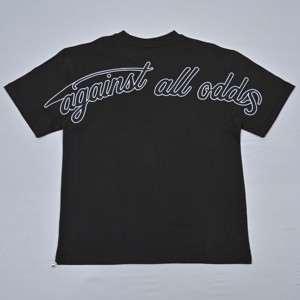 Camisetas de Verano para Hombre de Alta Calidad con Logotipo Personalizado, Manga Corta, Color Negro, Corte Regular, Cuello Redondo, Algodón Jersey, Estampado Casual con Letras en la Parte Delantera - Product Image 3