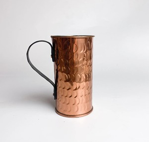 Carafe à eau en cuivre Imperméable au temps, style intemporel, couleur unie, vente en gros directe usine - Product Image 1