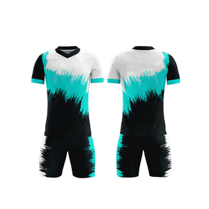 2026 Custom Unisex Breathable Soccer Jersey <b>Set</b> Logo Name Print 100% Polyester Anti-bacterial <b>Sweat</b>-wicking Short Made Pakistan - Product Image 2