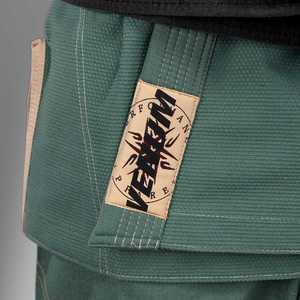 Venume - Kimono de Jiu-Jitsu Brasileño (BJJ) Personalizado de Fábrica, Color Verde, Hecho a Medida, Profesional, Ligero, Transpirable, con Frente de Algodón - Product Image 5
