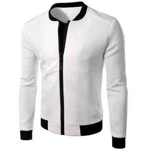 Ventes directes d'usine, veste varsity en cuir noir pour homme, veste tendance pour homme, vestes varsity pour homme - Product Image 3