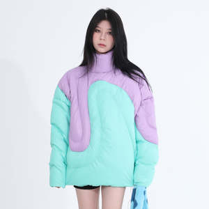 Vêtements d'hiver tendance sur mesure 2026 pour femmes, manteau rembourré en coton de haute qualité, veste longue rembourrée - Product Image 4