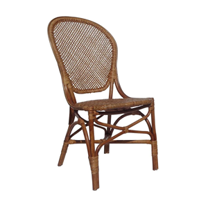 Chaise de salle à manger d'inspiration mid-century avec cannage naturel, finition rotin vintage pour la maison, la cuisine, la salle à manger, vente en gros depuis le Vietnam - Product Image 6