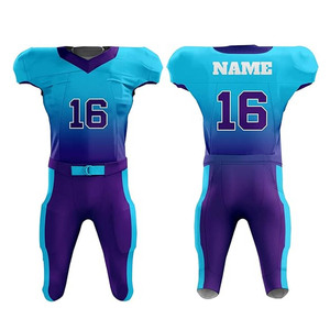 Custom Unisex Adult Youth Gradient Football Uniform - Includes Jersey & Pants - Product Image 6