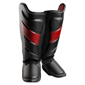 Protections de genoux en cuir pour fabricants pakistanais, protection professionnelle avec fermeture à boucle, faciles à porter pour le kickboxing (Seanreweaer) - Product Image 2
