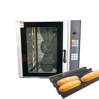ATLAS STAR Elektrischer Neuer 220V Automatischer Edelstahl Digital Gesteuerter Tisch-Heißluft-Konvektionsofen für Gewerbliche Bäckereien