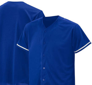 Maillots de sport recommandés pour le baseball et le softball, 100% polyester, design élégant et nouveau. - Product Image 4