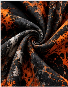 INDEX Men's Halloween <b>Pumpkin</b> Bat Printed <b>T</b>-<b>Shirt</b> Short Sleeve O-Neck Sporty Casual Wear With Pattern Design - Product Image 5