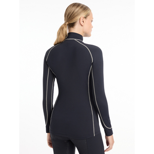 High Quality 4way Stretch Horse Riding Equestrian Shirt Top <b>Base</b> <b>Layer</b> Competition Show Shirt Polo in Soft Feel Technical Fabric - Product Image 6