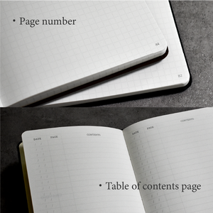 Agenda en PU à couverture rigide GRAVINO A5 B6, coffret cadeau, note de présentation - Product Image 5