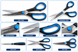 HIRA 31111 Stainless Steel Multipurpose Scissor 8" - Product Image 3