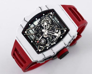 Exquisite, Romantic and Luxurious Carbon Fiber Rubber Strap Sports Business Travel Skeletonized Automatic <b>Mechanical</b> Men's <b>Watch</b> - Product Image 2