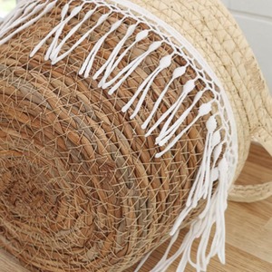 Handmade Big Macrame Basket For Toys <b>Laundry</b> And Home Storage With Stylish And Functional Organizer Design Wholesale From India - Product Image 2