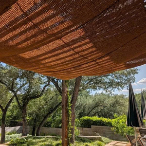 Eco2go Vietnam Custom Size Triangle Coconut Fiber Sunshade Sail with Hook Eco-Friendly Shade Net for Garden and Farm - Product Image 3