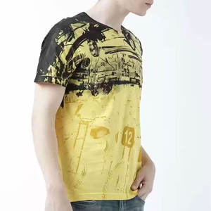 เสื้อยืดผู้ชายผ้าฝ้ายแท้ 100% แบบ Soft Ring Spun พิมพ์ลายด้านหน้าด้วยเทคนิค Sublimation เป็นมิตรต่อสิ่งแวดล้อม น้ำหนัก 300 กรัม ผลิตโดยโรงงาน OEM รับผลิตเสื้อยืดแบบ Private Label - Product Image 5