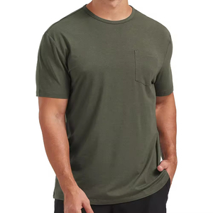 Camisetas de Hombre 2025, Modernas, 100% Algodón, Manga Corta, Corte Regular, Tejido de Punto, Transpirables, Secado Rápido, Casuales - Product Image 1