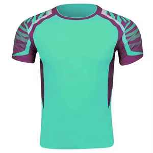 Ensemble de t-shirt et short de tennis pour homme, coupe classique, tissu doux au toucher, uniforme de tennis pour homme, nouveau design - Product Image 2