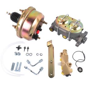 Kit Servofreno Chevrolet Nuovo da 7 pollici in Zinco + Cilindro Maestro con Attacco da 1 pollice + Valvola Proporzionale per Freni a Disco/Tamburo - Product Image 5