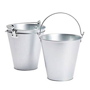 Modern Metal <b>Bucket</b> Designed For Water Transport Cleaning Gardening <b>And</b> Daily Household Storage Tasks - Product Image 4