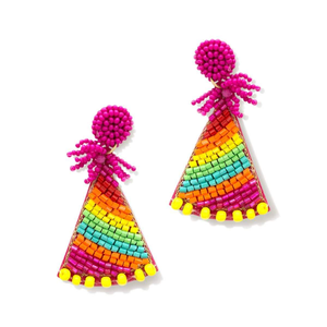 Pendientes de bordado con cuentas de semillas hechos a mano, de diseño, únicos, elegantes y de moda. - Product Image 4