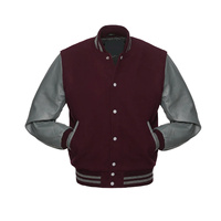Blousons universitaires tendance en gros, coupe oversize, avec patch en chenille, pour labels streetwear, prix usine, OEM