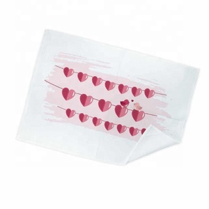 Green Dots Printed Quick Drying Kitchen Dish Ultra <b>Absorbent</b> Cotton Towel Honeycomb Breathable Soft Face Wash Cleaning <b>Cloth</b> - Product Image 5