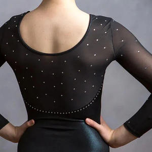 2025 Hot Sale Rhinestones Leotards Girls Sleeveless Yoga Child Fitness <b>Dance</b> Girls Gymnastic Leotard - Product Image 6