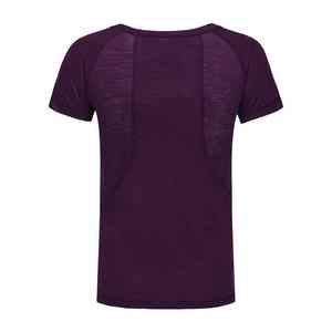 T-shirt en jersey de laine mérinos tricoté pour la randonnée et les voyages - Product Image 5