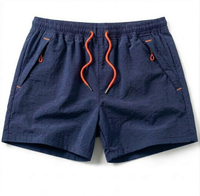 Shorts de sport décontractés pour hommes, qualité supérieure, été, couleur unie, écologiques, séchage rapide, respirants, en coton, coupe-vent, élastiques