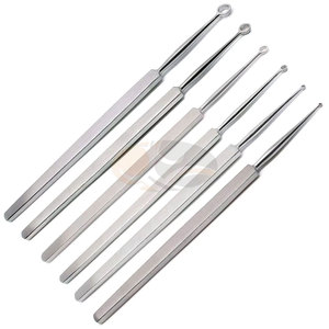 ชุดเครื่องมือขูดผิวหนังแบบแมนนวล JACKBILLY คุณภาพสูง 6 ชิ้น ขนาด 1 มม.-6 มม. ผลิตจากสแตนเลสสตีล ได้รับการรับรองมาตรฐาน CE สำหรับใช้ในโรงพยาบาล - Product Image 1