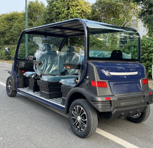 Navette électrique autonomie 80 km, 6 sièges en cuir, propulsion arrière, utilisée dans les hôtels de station, l'immobilier, avec suspension indépendante MacPherson - Product Image 3