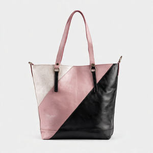 Sac fourre-tout vintage en cuir véritable pour femme, style streetwear décontracté, sac à bandoulière pour femme - Product Image 5