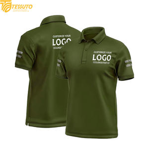 Camiseta Polo Personalizada para Hombre, Camiseta Polo de Algodón de Alta Calidad, Bordado e Impresión, Camiseta de Golf Especial para Negocios y Deportes - Product Image 1
