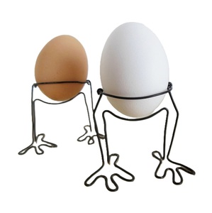 ที่วางไข่ไก่แบบเดี่ยว ดีไซน์หรูหรา ทำจากโลหะ - Product Image 4