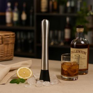 Kit de Coctelería de Acero Inoxidable, Herramienta Premium para Triturar Frutas, Accesorio para Mezclar Cócteles y Mocktails, Exportación Directa desde India - Product Image 5