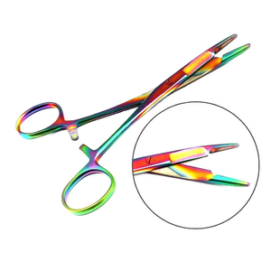 Porte-aiguilles Olsen Hegar Premium 14cm 16cm 18cm en acier inoxydable avec ciseaux à sutures, instruments chirurgicaux combinés CE ISO - Product Image 2